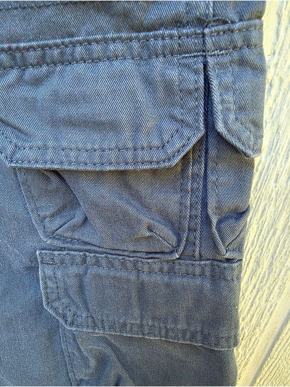 Wrangler Athentics Men's Cargo Shorts Slate Gray Size 40 SHO10 - Picture 13 of 14
